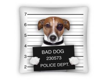 KUTYÁS BAD DOG díszpárnahuzat 40x40 cm