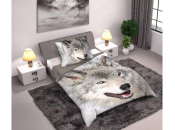 FARKASOS 2 részes ágynemű-garnitúra 140x200+70x90 cm