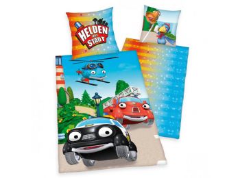 A VÁROS HŐSEI 2 részes ágynemű-garnitúra 135x200+80x80