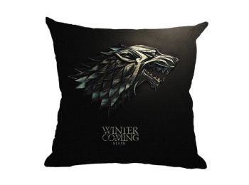 TRÓNOK HARCA STARK HÁZ díszpárna  45x45 cm