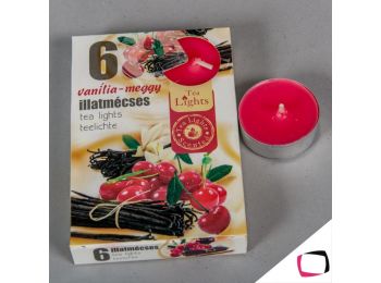 Illatos teamécses VANÍLIA - MEGGY 6 db-os