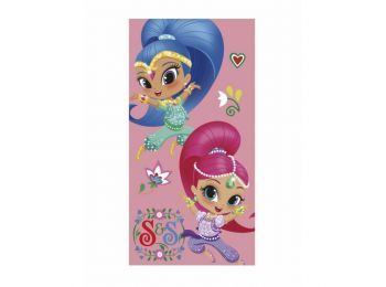 SHIMMER ÉS SHINE RÓZSASZÍN gyorsan száradó törölköz�
