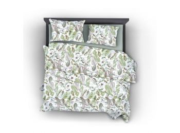 Lily B PAMUTSZATÉN 5 részes ágynemű-garnitúra 200x220+2