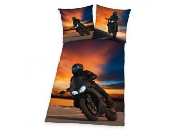 MOTOROS MOTORBIKE 2 részes ágynemű-garnitúra 140x200+70x