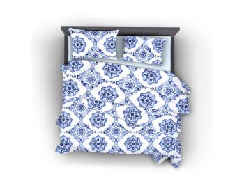 Paint B PAMUTSZATÉN 3 részes ágynemű-garnitúra 140x200+