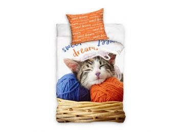 CICÁS SZÍNES GOMBOLYAGOK 2 részes ágynemű-garnitúra 14