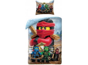 LEGO NINJAGO 2 részes gyermek ágynemű-garnitúra 140x200+