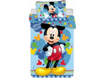 MICKEY EGÉR MICKEY MOUSE 2 részes óvodai ágynemű-garnit