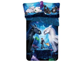 ÍGY NEVELD A SÁRKÁNYODAT KÉK 2 részes ágynemű-garnit�