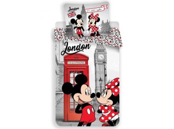 MINNIE ÉS MICKEY EGÉR LONDONBAN 2 részes gyermek ágynem