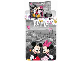 MINNIE ÉS MICKEY EGÉR RÓMÁBAN 2 részes gyermek ágynem�