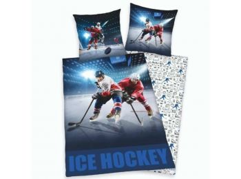 JÉGKORONG 2 részes ágynemű-garnitúra 140x200+70x90 cm