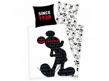 MICKEY EGÉR 90 YEARS 2 részes ágynemű-garnitúra 140x200