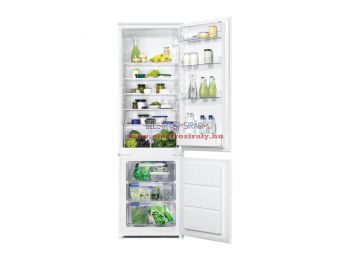 Zanussi ZBB28441SA beépíthető kombinált hűtőszekrény