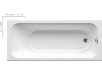 RAVAK Chrome 170 akrilkád