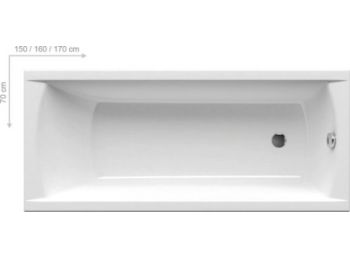 RAVAK Classic 160 akrilkád