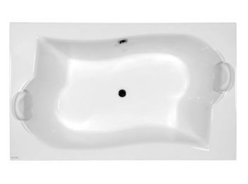 M-ACRYL Royal 180x110 akrilkád kádlábbal és peremrögzí