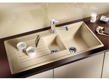 BLANCO Zia 6S Silgránit mosogató tartufo színben.