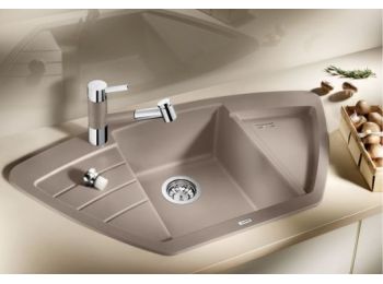 BLANCO Zia 9E Silgránit mosogató tartufo színben.