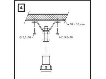 Ravak 80 U tartóláb