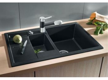 BLANCO Metra 6 S Compact Silgránit mosogató fehér színbe