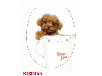 BRH Kutya kicsi Duroplast WC-ülőke