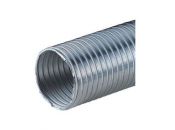 Félmerev aluminium cső NA080/1m