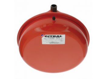 GITRAL VPC-A-10 lapos kerek fűtési tágulási tartály 10l