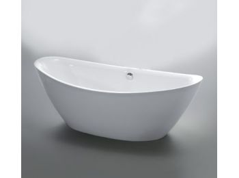 Wellis Arezzo White 180x87 cm szabadonálló kád