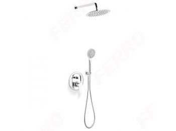 Ferro Algeo falsík alá építhető zuhanyszett esőztető 