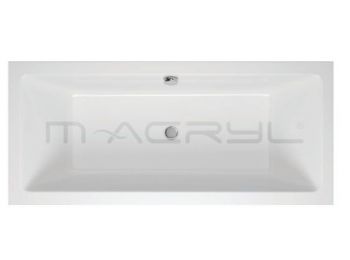 M-ACRYL SABINA 160x75 akrilkád kádlábbal és peremrögzítő csomaggal