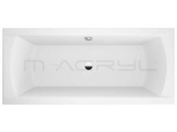 M-ACRYL NOÉ 180x80 akrilkád kádlábbal és peremrögzítő csomaggal