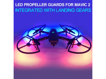 DJI Mavic 2 Pro  és Zoom LED-es rotorvédő keret és felhajtható láb