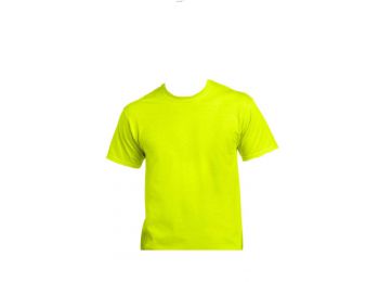 Gildan GI5000 póló sárga/zöld (M)