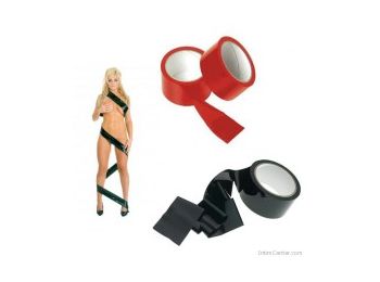 Bondage latex szalag kötözéshez, BDSM szexhez