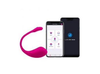 Lush Lovense 2 mobiltelefonnal vezérelhető okos vibrátor
