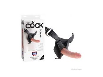 Felcsatolható pénisz King Cock strap-on Harness dildó 17 