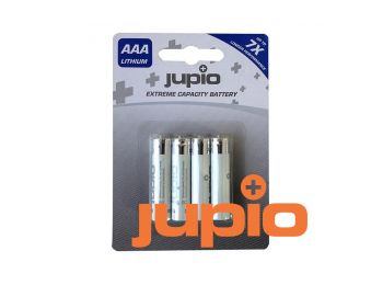 Jupio AAA Lítium elem mikro ceruzaelem 1,5V 4 db