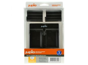 Nikon EN-EL15 1700mAh utángyártott fényképezőgép akkumulátor és USB Dual Charger Kit a Jupiotól...