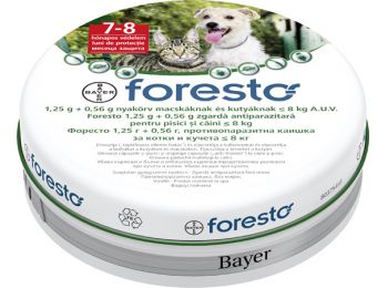 Foresto bolha és kullancs elleni nyakörv 38 cm 8 kg alatt