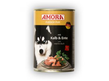 Amora Fleisch Pur Konzerv 400g Borjú&Kacsa