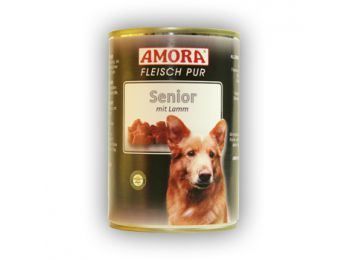Amora Fleisch Pur Hund 400g Senior Bárány