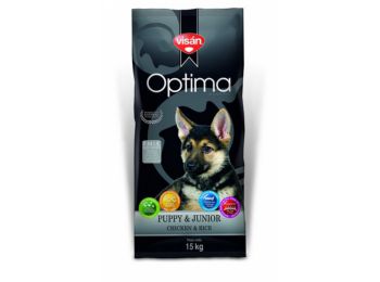 Visán Optima Dog Puppy & Junior Chicken&Rice 15 kg