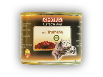 Amora FL.pur Katze 200g Pulyka