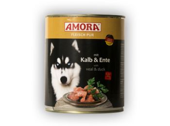 Amora Fleisch Pur Konzerv 800g Borjú&Kacsa