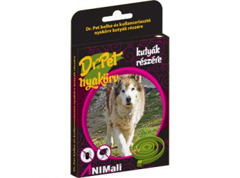 Dr. Pet Bolha és Kullancsriasztó Nyakörv Kutyáknak Zöld