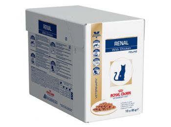Royal Canin VDC Renal Chicken-Csirkés-Diétás Macskatáp 12X85 g
