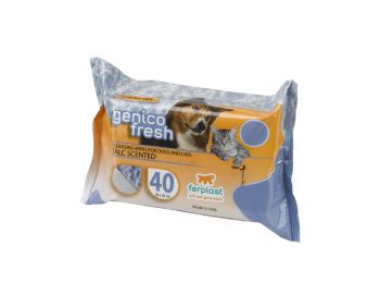 Ferplast Genico Fresh Dog/Cat Talco X40 Törlőkendő