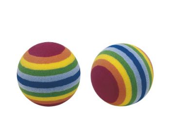 Ferplast Pa 5404 Rainbow Ball (X2) Macskajáték