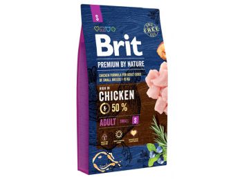 Brit Premium By Nature Adult Small kutyatáp 8 kg